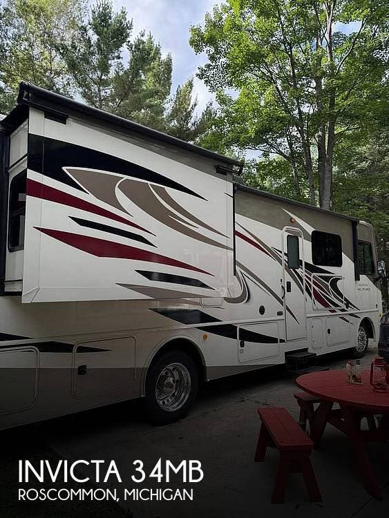 Used 2021 Holiday Rambler Invicta 34mb available in Roscommon, Michigan