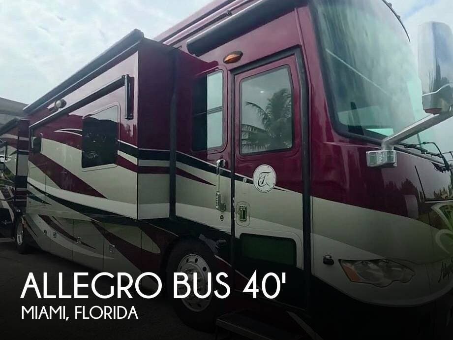 Used 2013 Tiffin Allegro Bus 40QBP Power Glide available in Miami, Florida