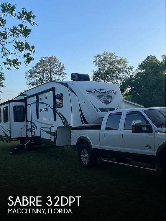Used 2019 Forest River Sabre 32DPT available in Macclenny, Florida
