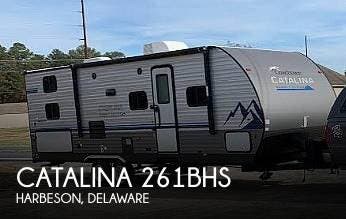 Used 2020  Coachmen Catalina 261BHS by Coachmen from Pop RVs in Harbeson, DE