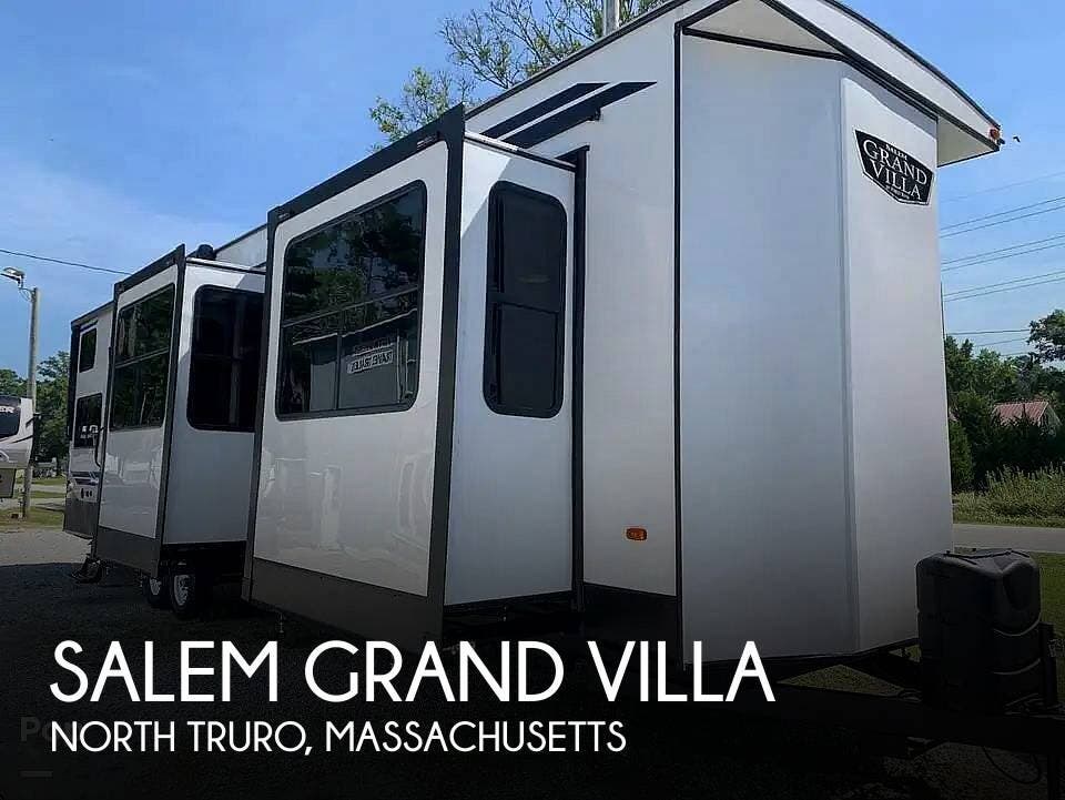 Used 2022 Forest River Salem Grand Villa 42FK available in North Truro, Massachusetts