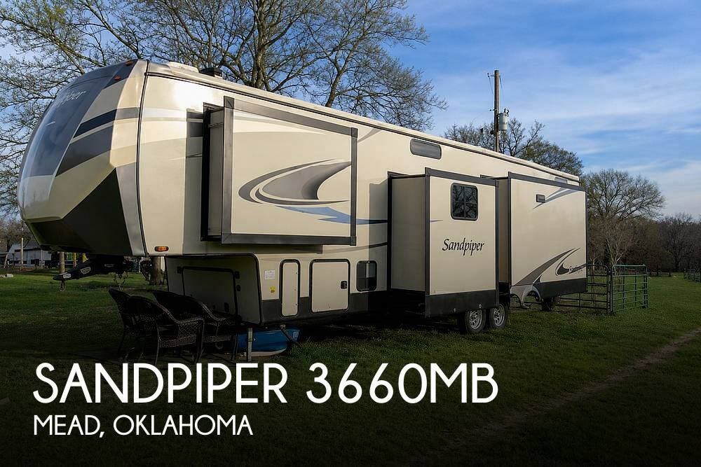 Used 2021 Forest River Sandpiper 3660MB available in Mead, Oklahoma