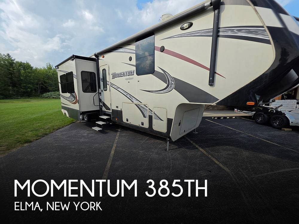 Used 2015  Grand Design Momentum 385TH by Grand Design from Pop RVs in Elma, NY