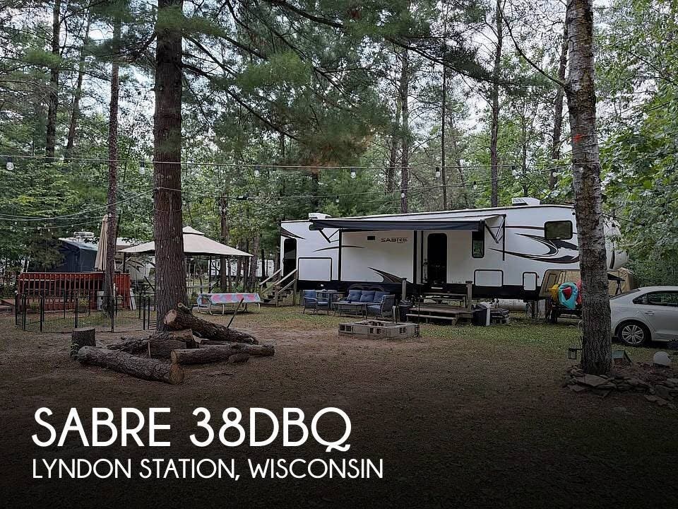 Used 2023  Forest River Sabre 38DBQ by Forest River from Pop RVs in Lyndon Station, WI
