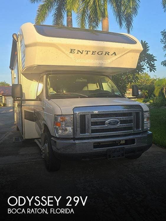 Used 2019 Entegra Coach Odyssey 29V available in Boca Raton, Florida