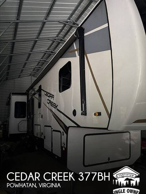Used 2021  Forest River Cedar Creek 377BH by Forest River from Pop RVs in Powhatan, VA