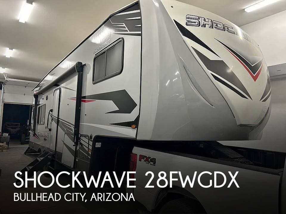 Used 2022  Forest River Shockwave 28FWGDX by Forest River from Pop RVs in Bullhead City, AZ