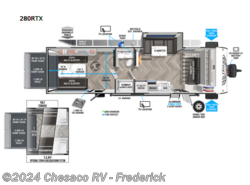 Used 2022 Forest River Wildwood FSX 280RTX available in Frederick, Maryland