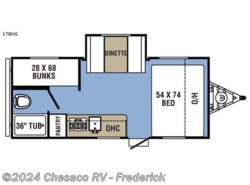 Used 2018 Coachmen Clipper Ultra-Lite 17BHS available in Frederick, Maryland