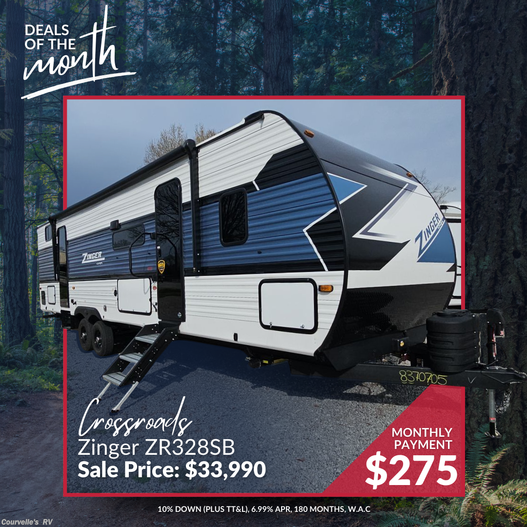 New 2025 CrossRoads Zinger ZR328SB available in Opelousas, Louisiana