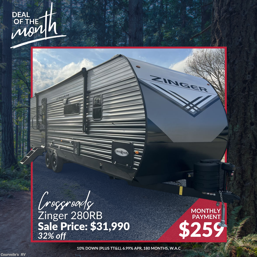 New 2026 CrossRoads Zinger 280RB available in Opelousas, Louisiana