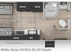  New 2023 Forest River Cherokee Grey Wolf 22RR available in Williamstown, New Jersey