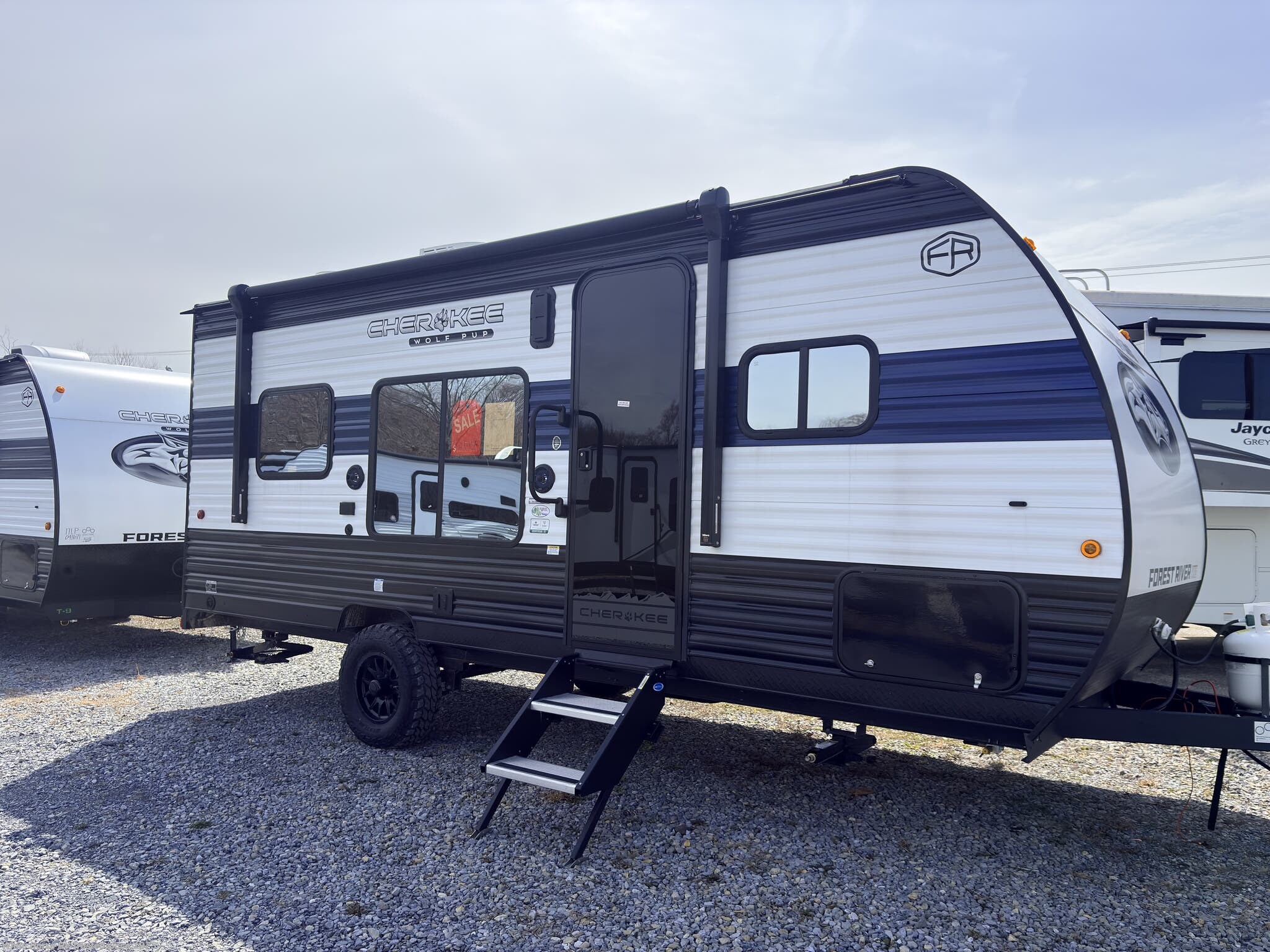New 2025 Forest River Cherokee Wolf Pup 18RJBW Queen Bed/Upper Bunk & Rear Cargo available in Williamstown, New Jersey