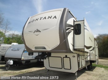 Used 2018 Keystone Montana 3721RL Rear Living Triple Slide, Washer/Dryer available in Williamstown, New Jersey