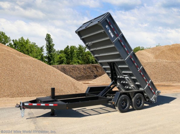 2022 BWISE DLP16-17 17K Tandem Axle Low Profile Dump available in Wilkes-Barre, PA