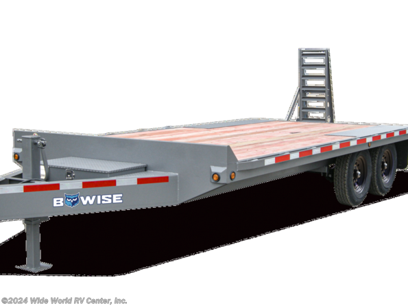 2023 BWISE EH820-14 14K Deckover Equipment Trailer available in Wilkes-Barre, PA