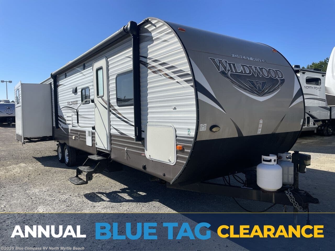 Used 2017 Forest River Wildwood 31KQBTS available in Longs, South Carolina