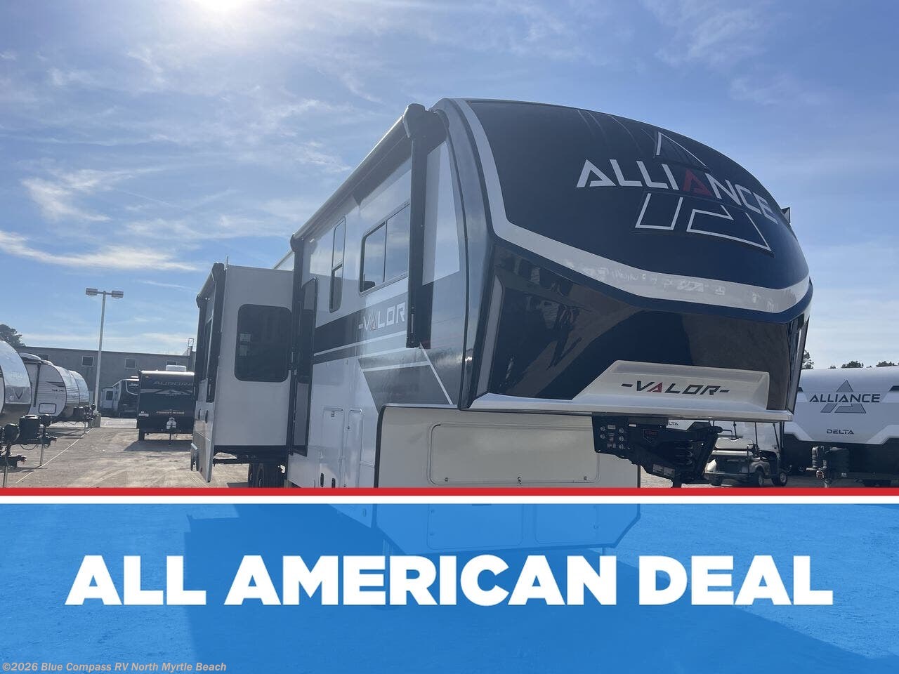 New 2026 Alliance RV Valor 36V11 available in Longs, South Carolina