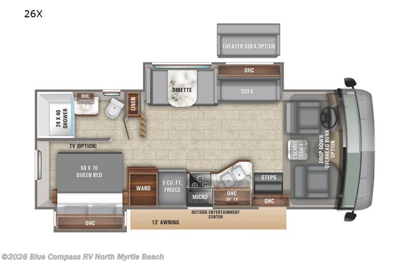 Used 2020 Entegra Coach Vision 26X available in Longs, South Carolina