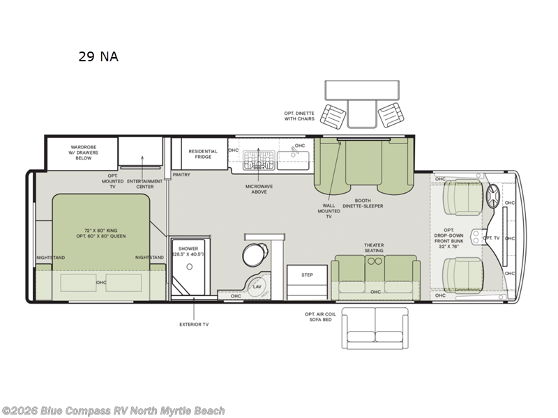 New 2026 Tiffin Open Road Allegro 29 NA available in Longs, South Carolina