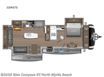 Used 2023 Jayco Eagle 330RSTS available in Longs, South Carolina
