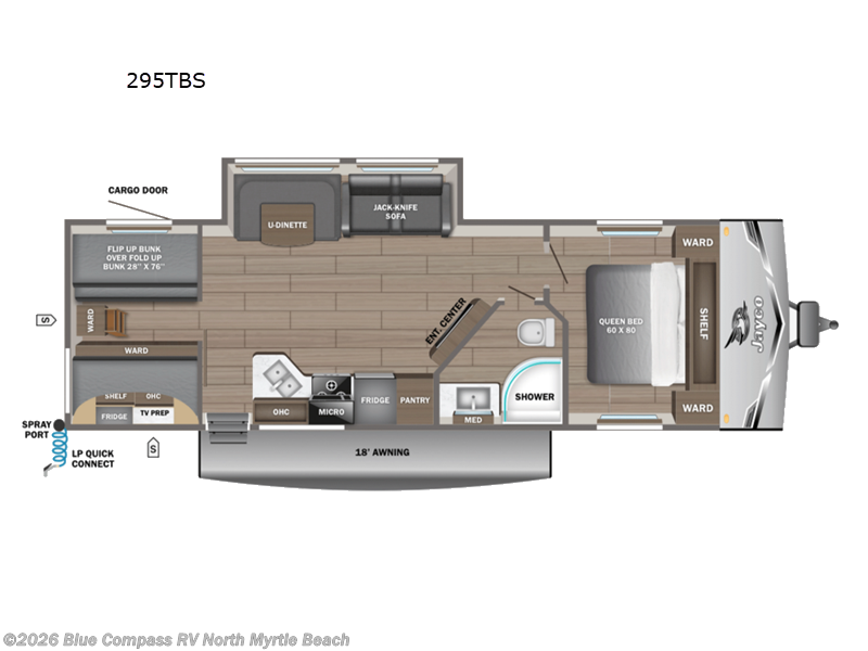 New 2026 Jayco Jay Flight SLX 295TBS available in Longs, South Carolina