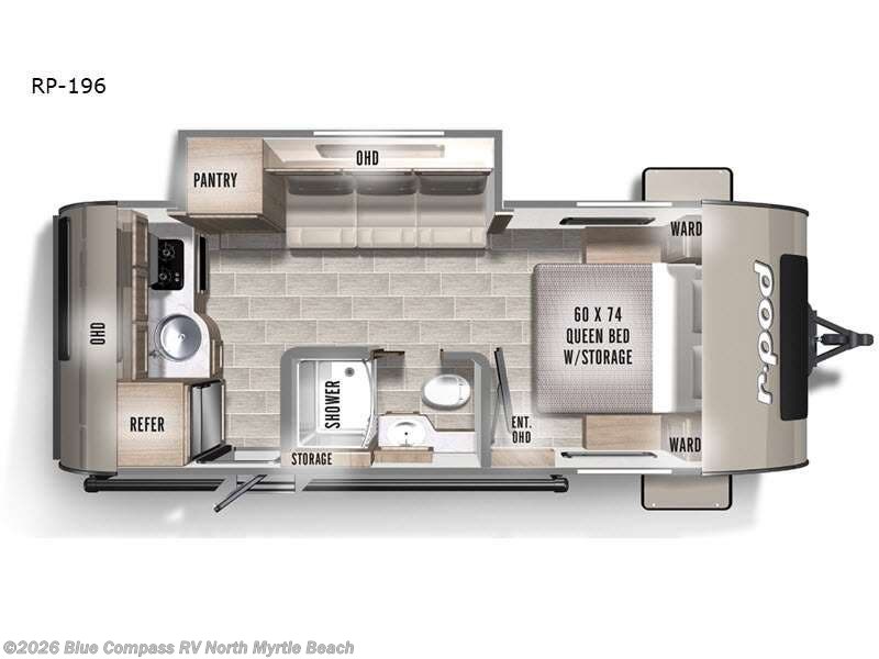 2021 Forest River  R Pod RP-196