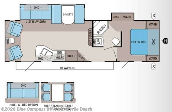 Used 2013 Jayco Jay Flight 29RLDS available in Longs, South Carolina