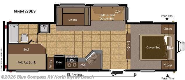 Used 2011 Keystone Hideout 27DBS available in Longs, South Carolina