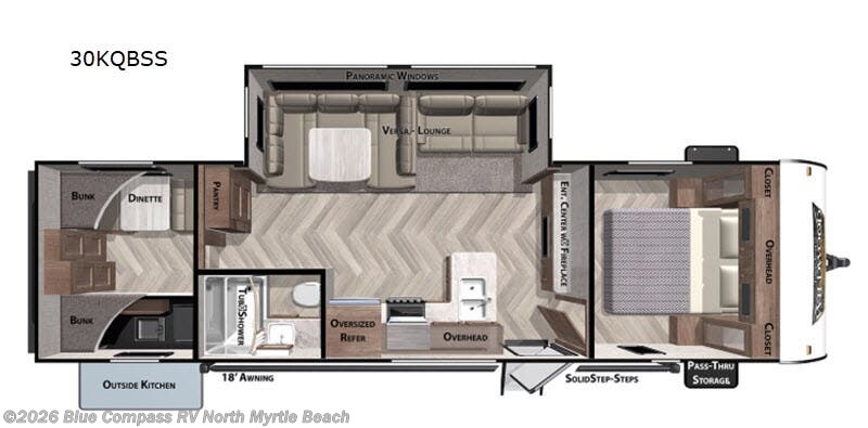 Used 2020 Forest River Wildwood 30KQBSS available in Longs, South Carolina