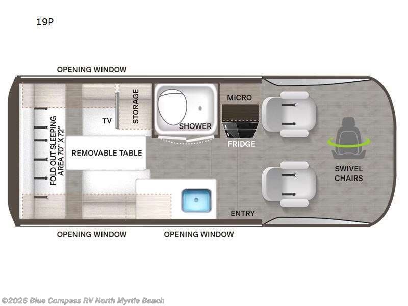 Used 2023 Thor Motor Coach Sanctuary 19P available in Longs, South Carolina