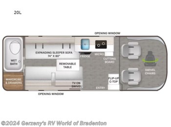 New 2025 Thor Motor Coach Sequence 20L available in Bradenton, Florida