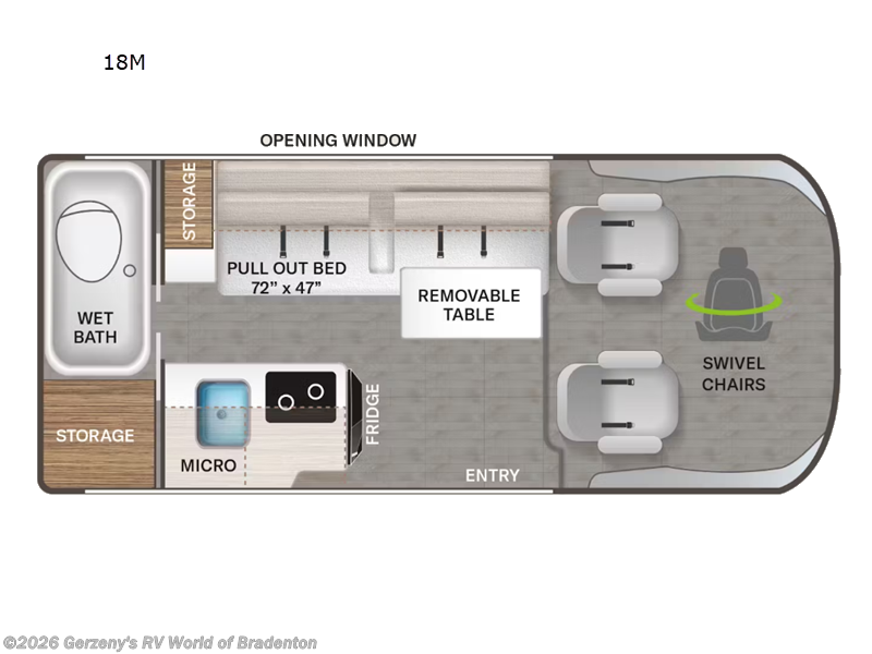 New 2026 Thor Motor Coach Scope Sport 18M available in Bradenton, Florida