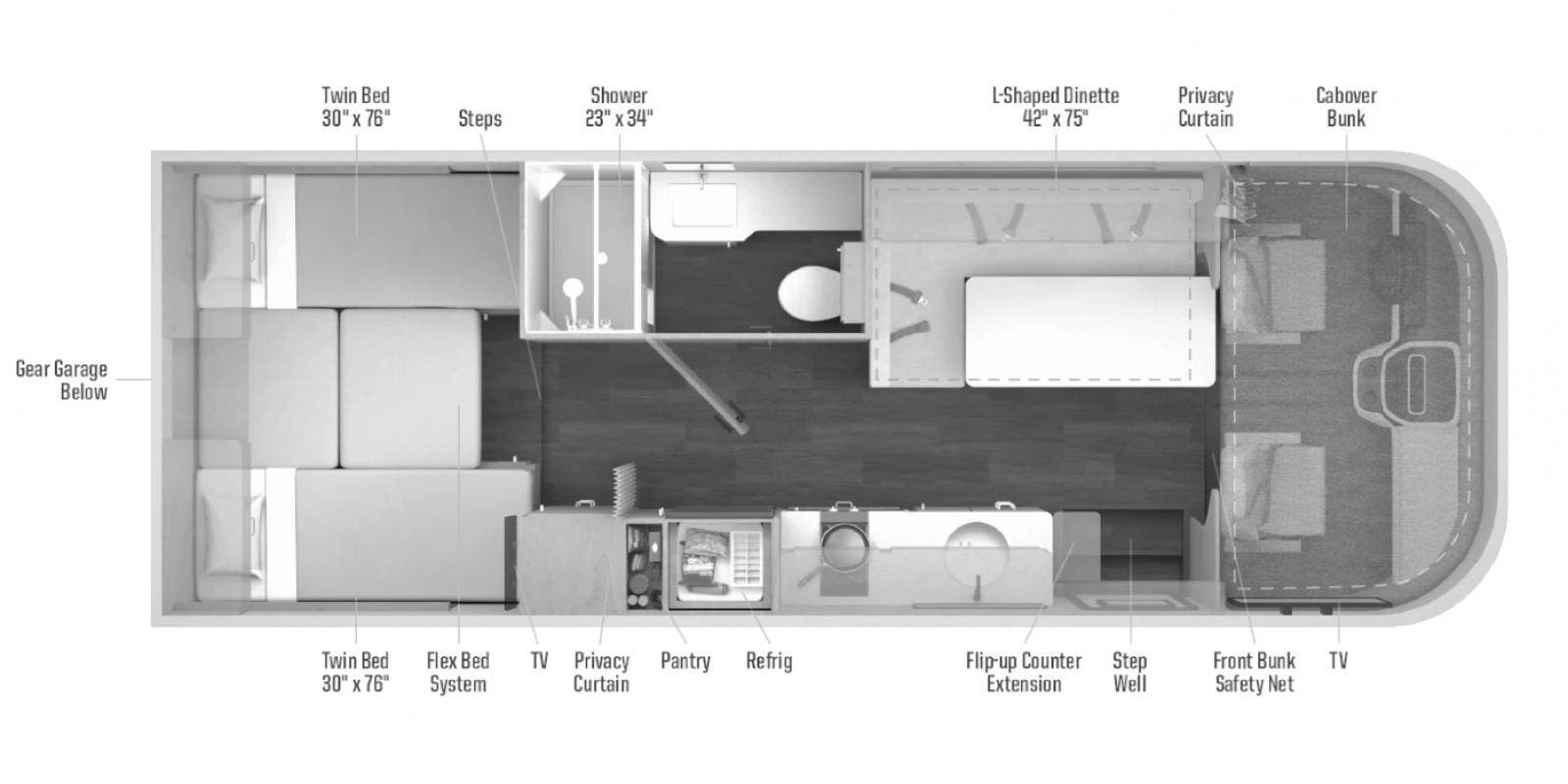 New 2027 Winnebago Sunflyer 24GG available in Rockford, Illinois