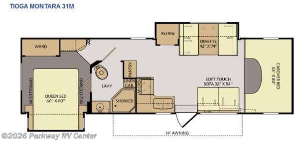 Used 2015 Fleetwood Tioga Montara 31M available in Ringgold, Georgia