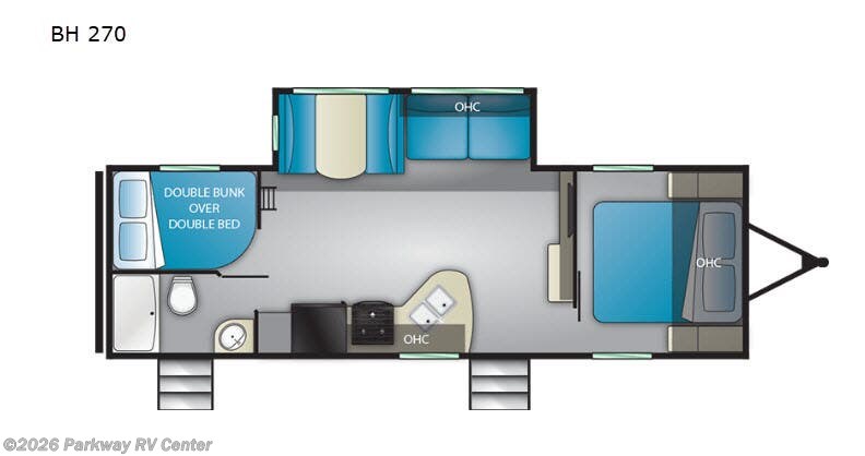 Used 2020 Heartland Pioneer BH 270 available in Ringgold, Georgia