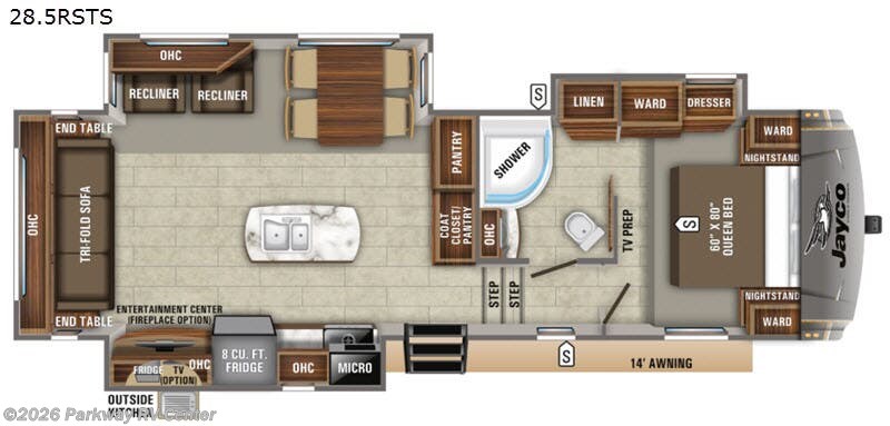 Used 2020 Jayco Eagle HT 28.5RSTS available in Ringgold, Georgia
