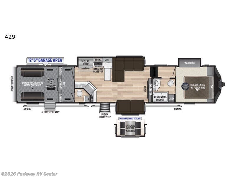 Used 2019 Keystone Fuzion 429 available in Ringgold, Georgia