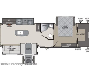 Used 2020 Keystone Premier Ultra Lite 34RIPR available in Ringgold, Georgia