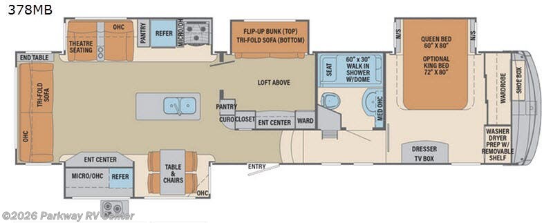 Used 2018 Palomino Columbus F378MB available in Ringgold, Georgia