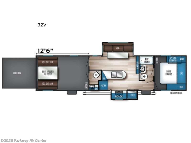 New 2022 Forest River Vengeance Rogue 32V available in Ringgold, Georgia
