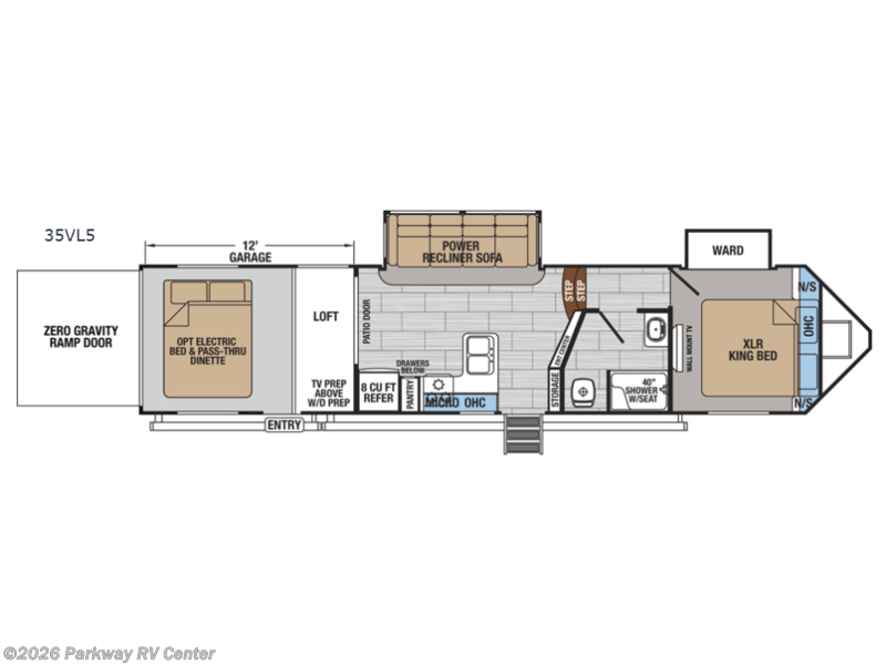 Used 2018 Forest River XLR Nitro 35VL5 available in Ringgold, Georgia