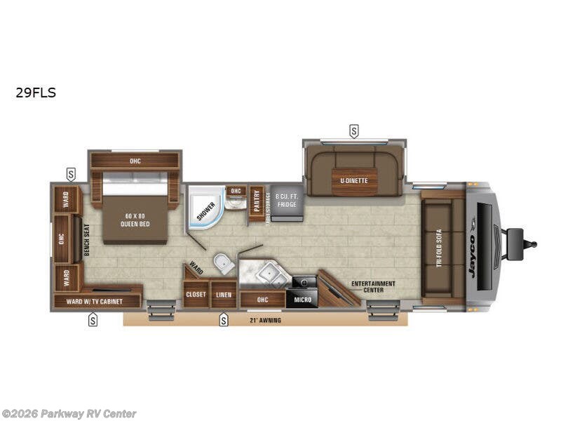 Used 2019 Jayco White Hawk 29FLS available in Ringgold, Georgia