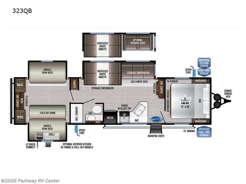 Used 2022 East to West Della Terra 323QB available in Ringgold, Georgia