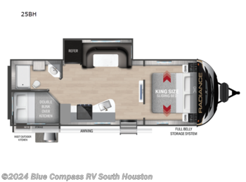 New 2023 Cruiser RV Radiance Ultra Lite 25BH available in Houston, Texas