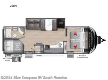 New 2023 Cruiser RV Radiance Ultra Lite 28BH available in Houston, Texas