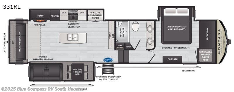 Used 2021 Keystone Montana High Country 331RL available in Alvin, Texas