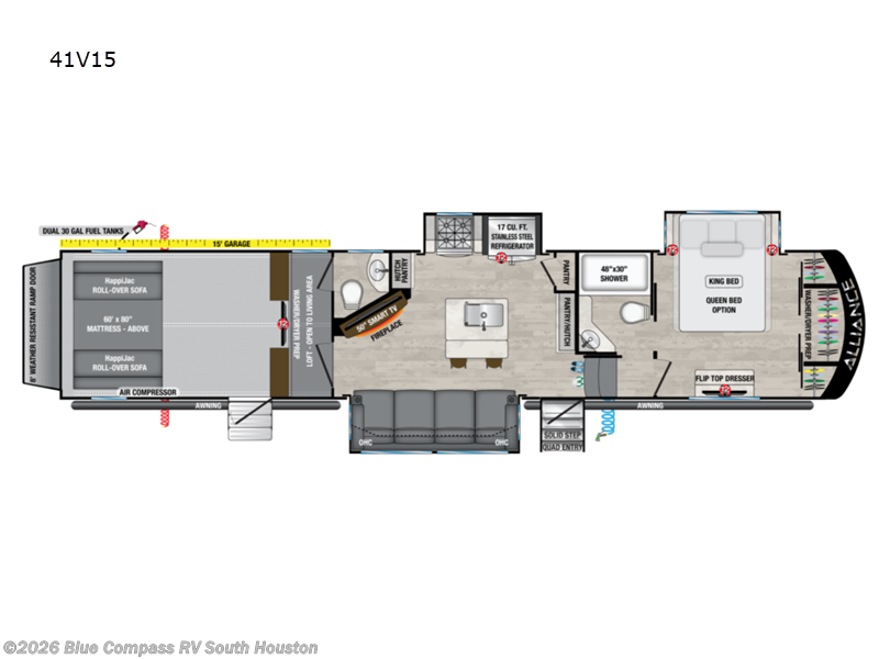 Used 2023 Alliance RV Valor 41V15 available in Alvin, Texas