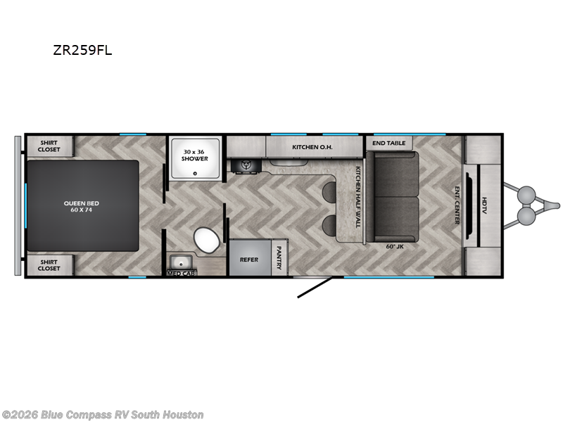 Used 2023 CrossRoads Zinger Lite ZR259FL available in Alvin, Texas