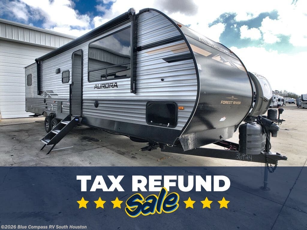 New 2026 Forest River Aurora 34BHTS (2 Queen Beds) available in Alvin, Texas